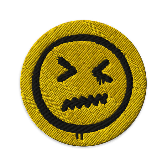 Irked Smiley Patch