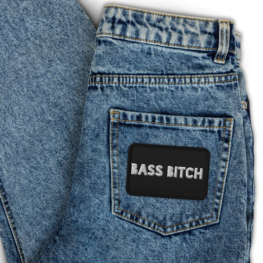Bass Bitch - Embroidered Patch