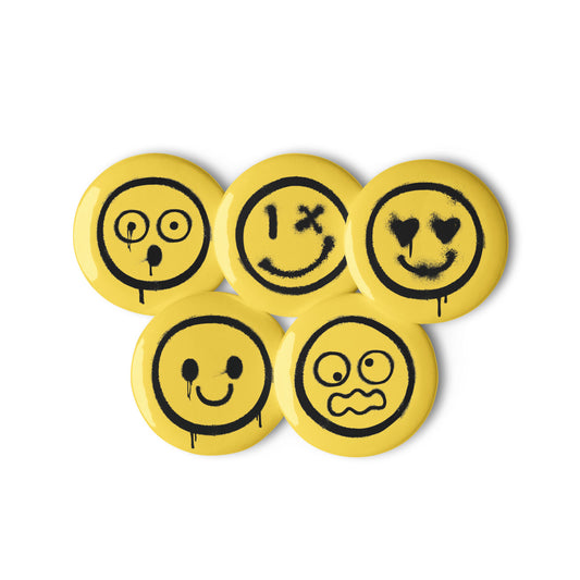 Smiley Pins - Set B