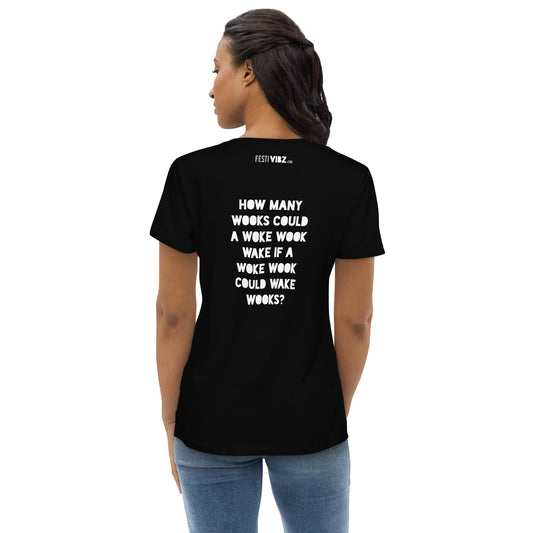How Many Wooks? - Women's Fitted T-Shirt